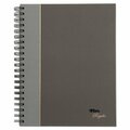 Tops Products TOPS, ROYALE WIREBOUND BUSINESS NOTEBOOK, COLLEGE, BLACK/GRAY, 10.5 X 8, 96 SHEETS 25331